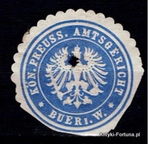Winieta, siegielmarke - Buer  Nr 333