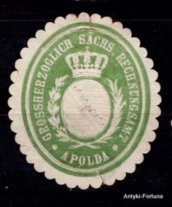  Winieta, siegielmarke - Apolda - Nr 352