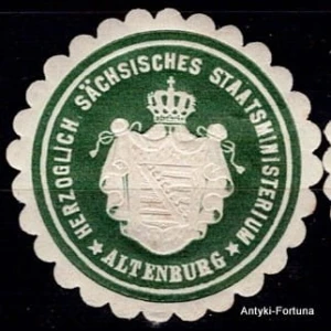  Winieta, siegielmarke - Altenburg - Nr 359