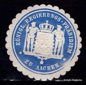 Winieta, siegielmarke - Aachen - Nr 363