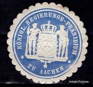  Winieta, siegielmarke - Achen - Nr 371