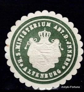  Winieta, siegielmarke - Altenburg - Nr 376