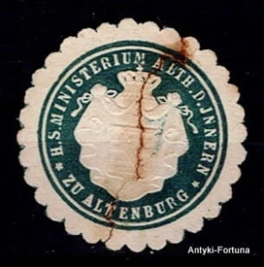 Winieta, siegielmarke - Altenburg - Nr 388