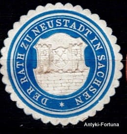 Winieta, siegielmarke - Neustadt - Nr 413