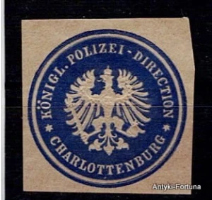 Winieta, siegielmarke - Charlottenburg - Nr 416
