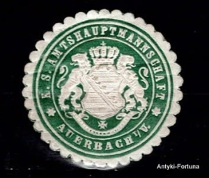 Winieta, siegielmarke - Auerbach - Nr 425