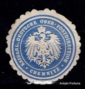 Winieta, siegielmarke - Chemnitz  - Nr 451 Poczta