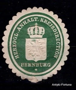 Winieta, siegielmarke - Bernburg- Nr 473