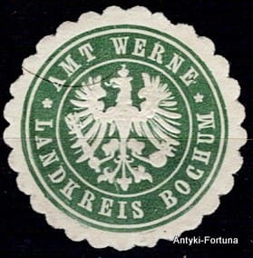 Winieta, siegielmarke - Bochum - Nr 477