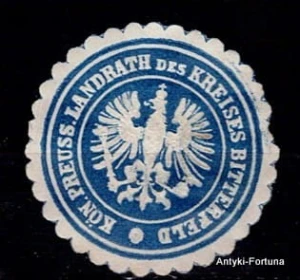 Winieta, siegielmarke - Bitterfeld - Nr 485