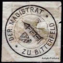 Winieta, siegielmarke - Bitterfeld - Nr 486