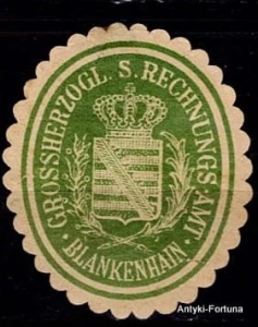Winieta, siegielmarke - Blankenhain - Nr 490