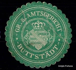 Winieta, siegielmarke - Buttstadt - Nr 496