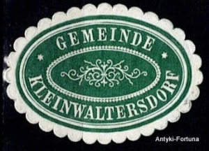 Winieta, siegielmarke - Kleinwaltersdorf- Nr 498