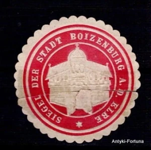 Winieta, siegielmarke -  Boizenburg  - Nr 512