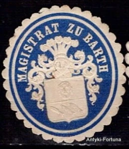  Winieta, siegielmarke - Barth - Nr 526