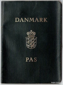 Paszport Dania 1986r