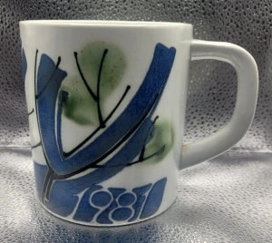 Kubek Royal Copenhagen Kolekcjonerski 1981 r